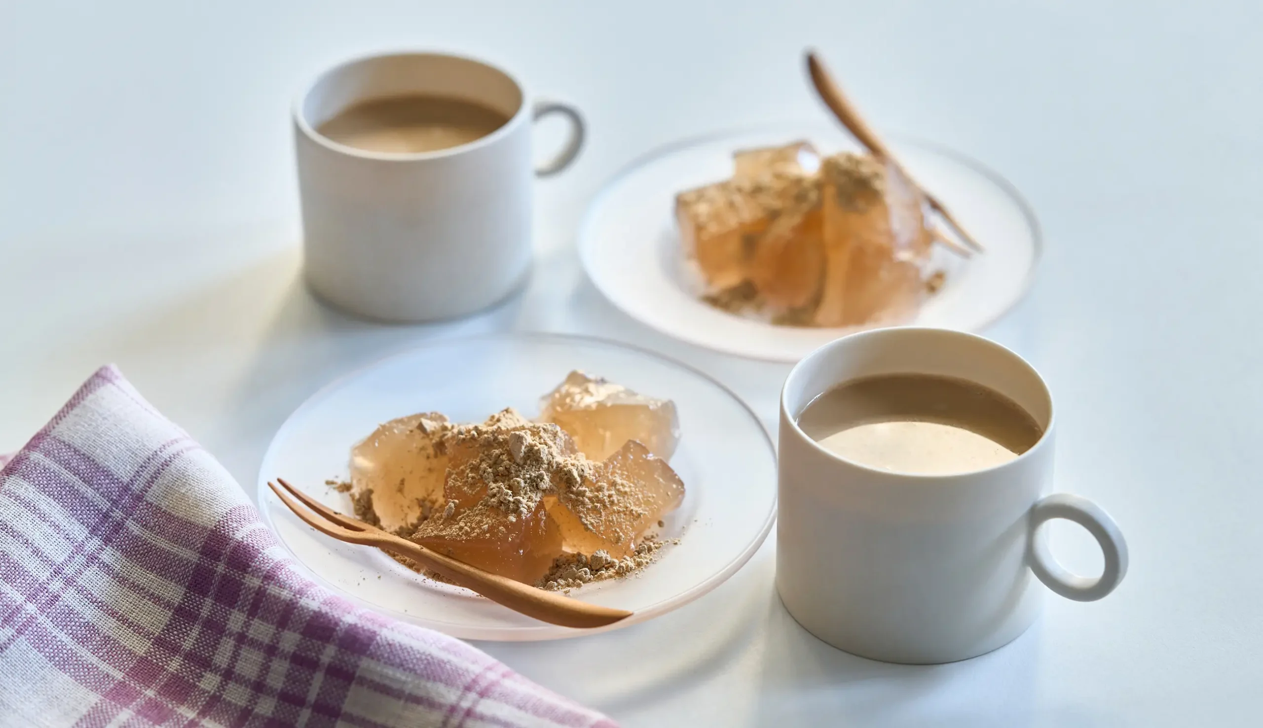 和菓子とコーヒー