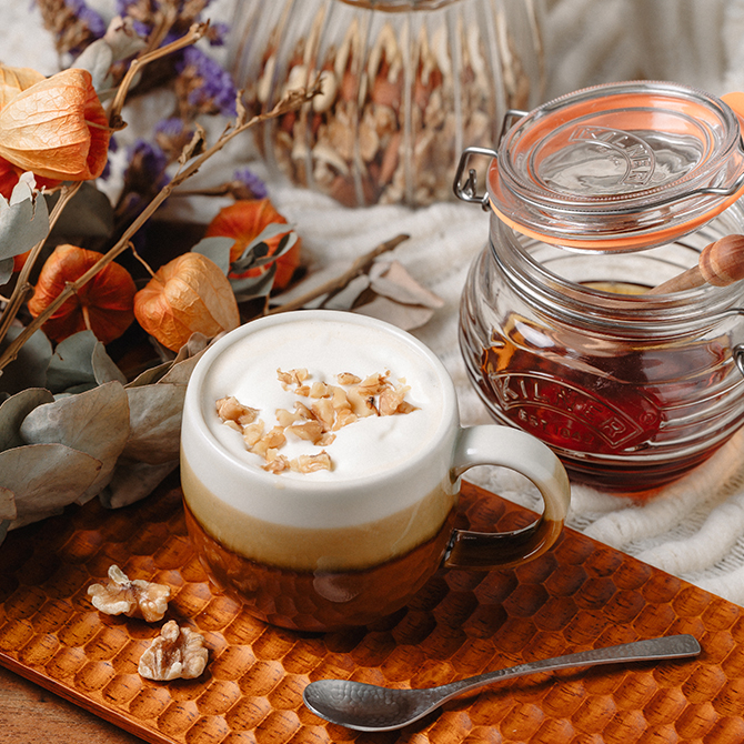 メープルウォールナッツウィンナーコーヒー