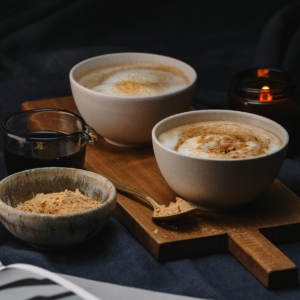 黒蜜きな粉オレ