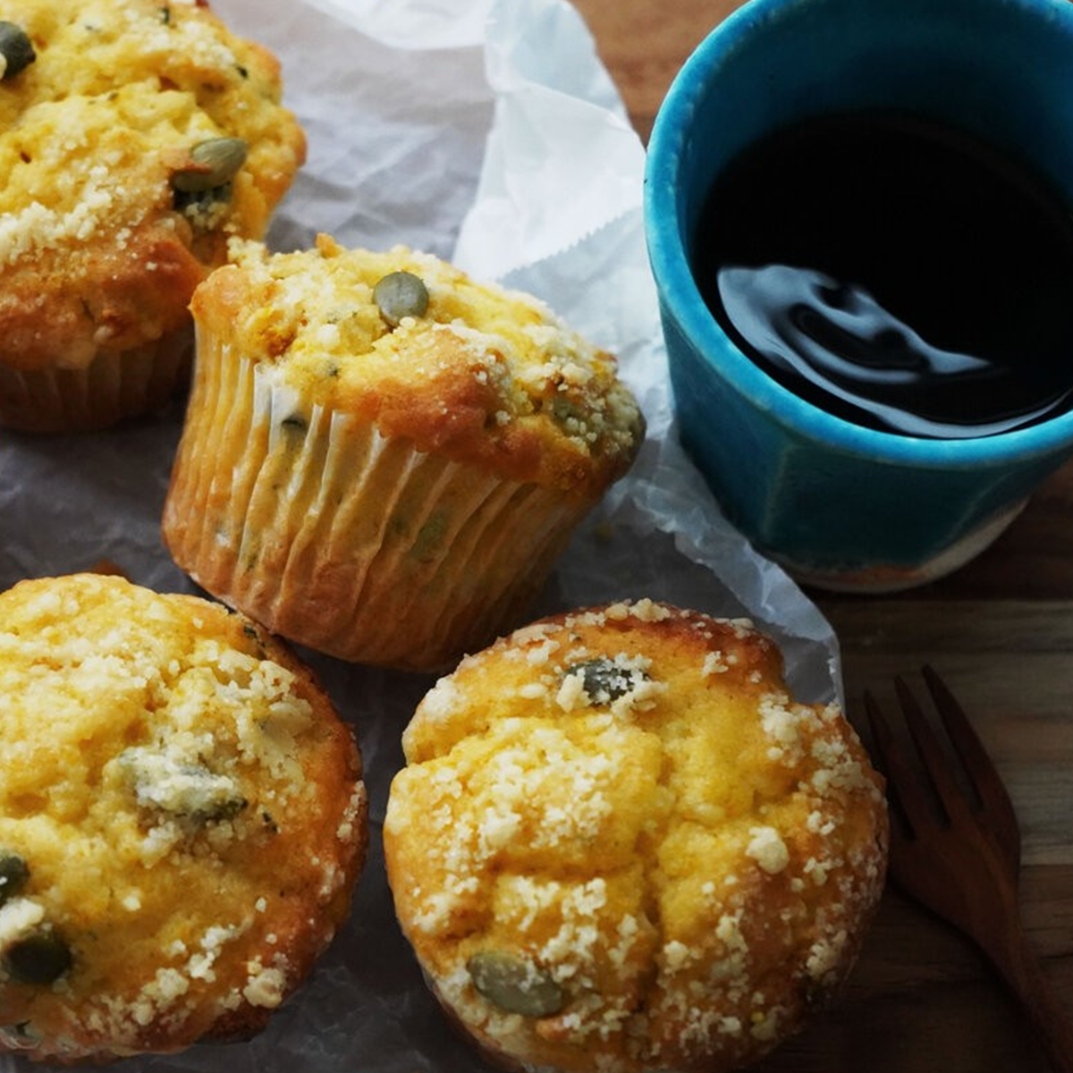 かぼちゃマフィン