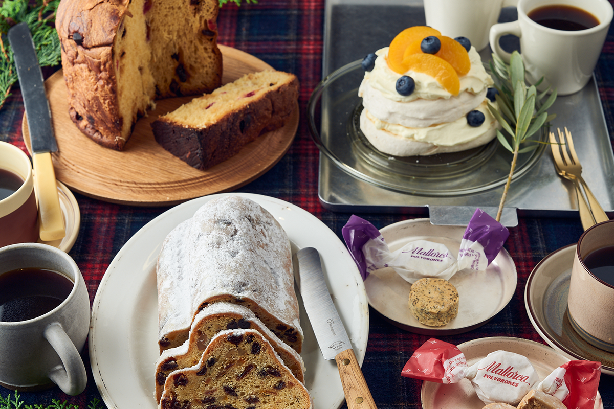 ホリデースイーツとコーヒー