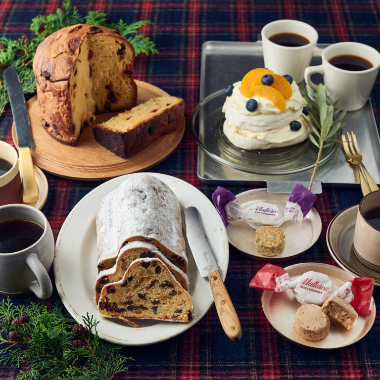 ホリデースイーツとコーヒー