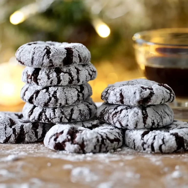雪化粧のソフトチョコクッキー
