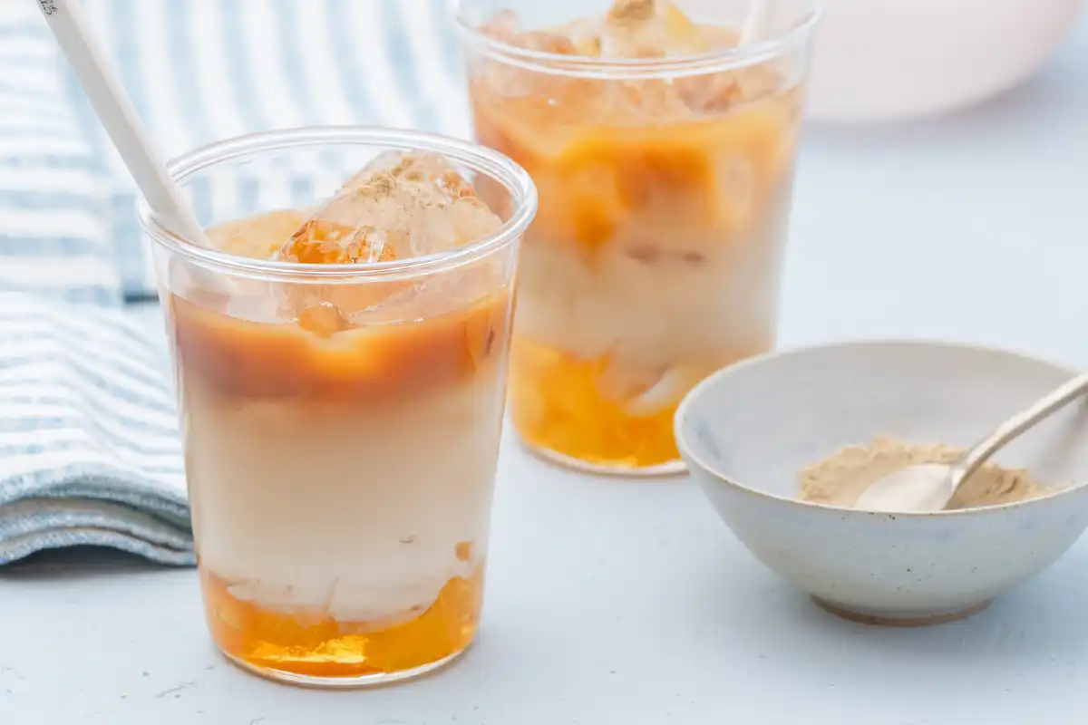 シトラスアイスカフェオレ