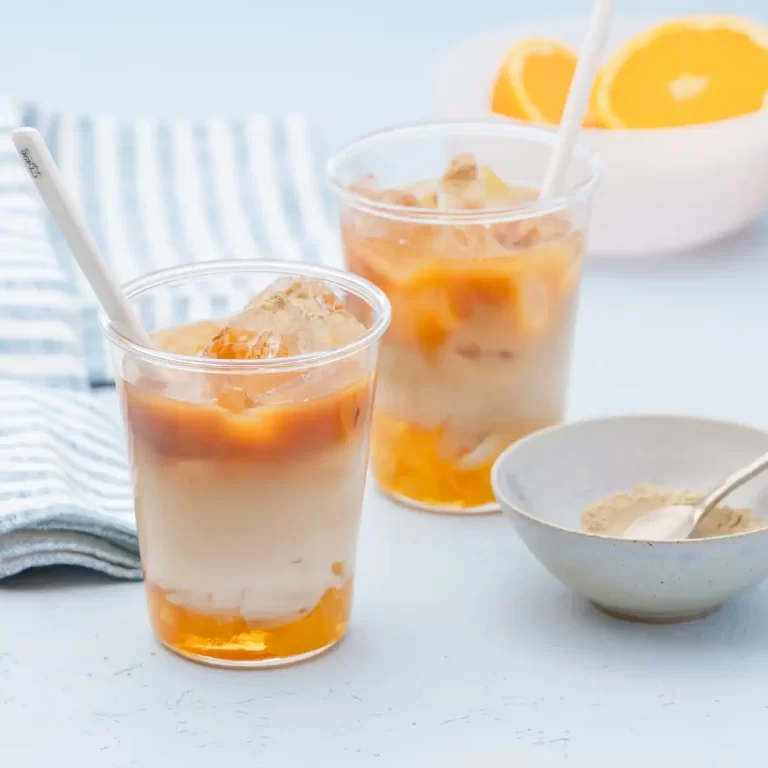 シトラスアイスカフェオレ