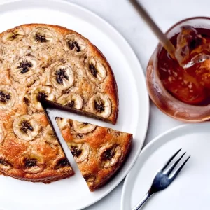 やさしい甘みともっちり食感バナナブレッド