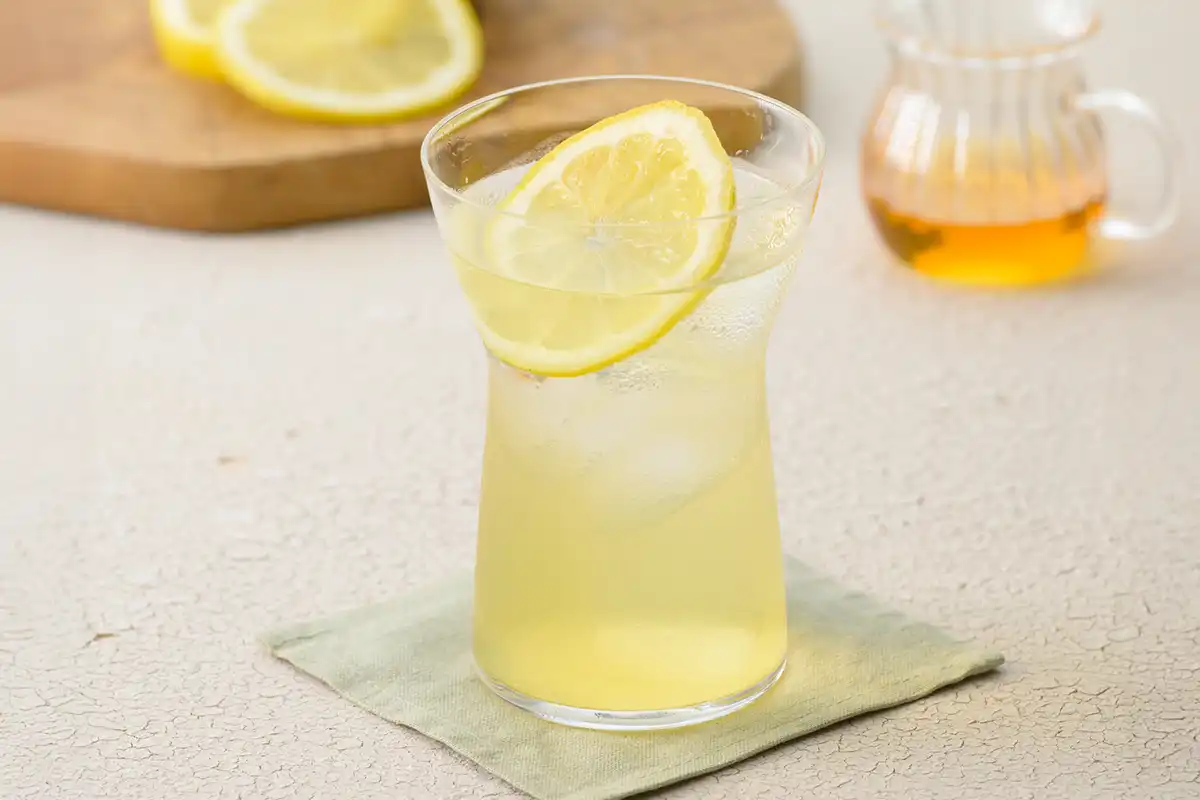 煎茶レモネード