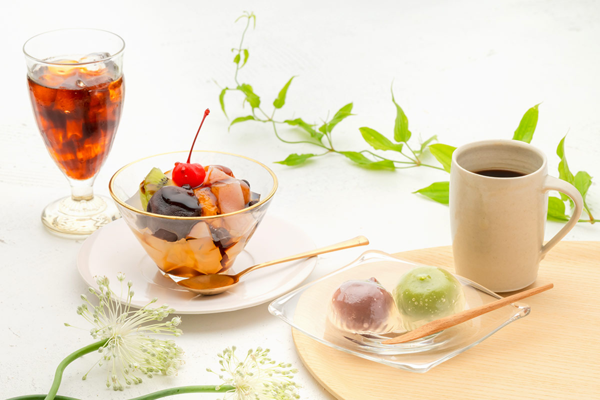 和スイーツとコーヒー