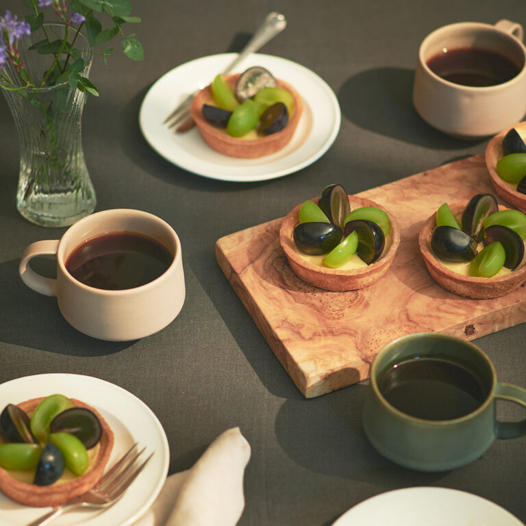 ぶどうとコーヒー