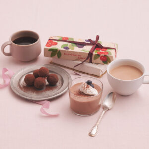 チョコスイーツとコーヒー