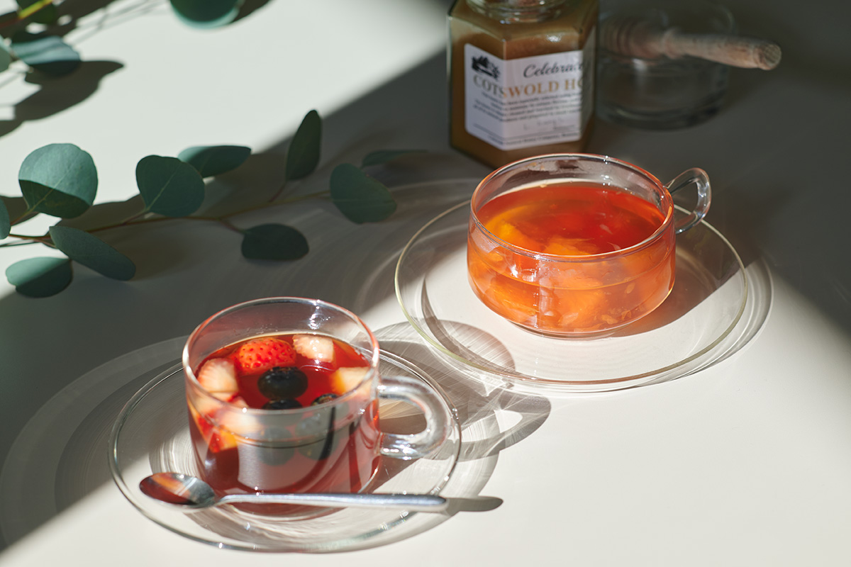 季節を味わうフルーツティー