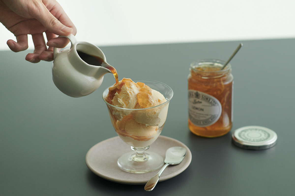 スペシャルティコーヒーのアフォガート 